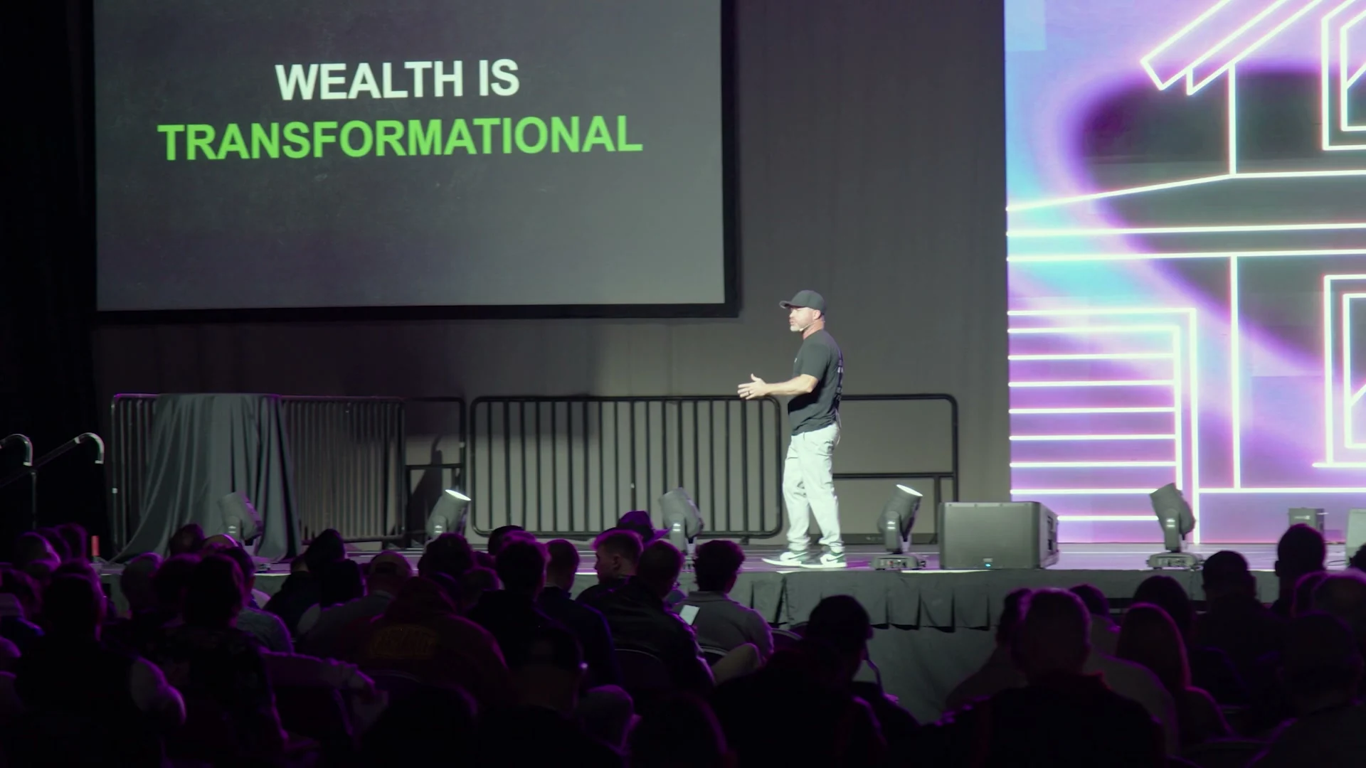 Ryan D. Lee speaking about financial freedom